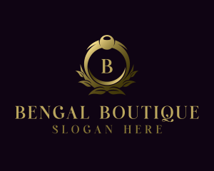 Elegant Floral Boutique logo design