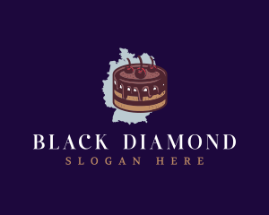 Germany Dessert Cake logo design