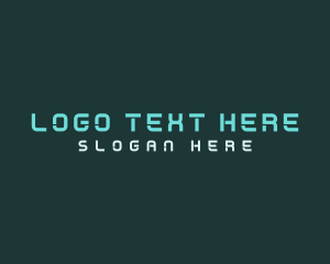 Vlog - Neon Digital App logo design