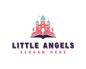 Childcare Kindergarten Kids logo design