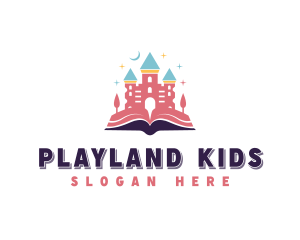 Childcare Kindergarten Kids logo design