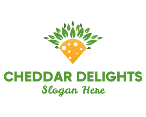 Organic Dairy Cheese Logo