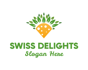 Swiss - Organic Dairy Cheese logo design