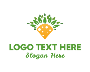 Organic Dairy Cheese Logo