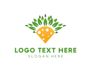 Organic Dairy Cheese Logo