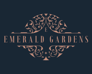 Luxury Floral Ornament logo design