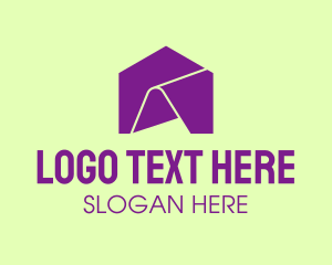 House - Folder House Property logo design