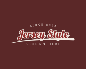 Jersey - Retro Sports Brand logo design