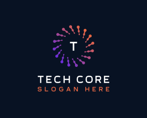 Technology Artificial Intelligence Software logo design