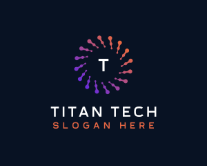 Technology Artificial Intelligence Software logo design