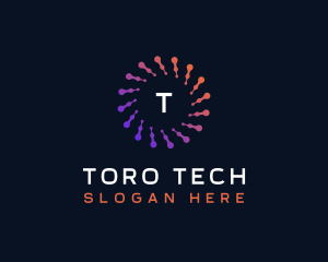 Technology Artificial Intelligence Software logo design