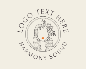 Hawaiian - Beauty Nature Woman logo design