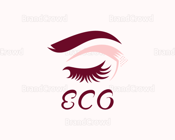 Eyelash Extension Beauty Salon Logo