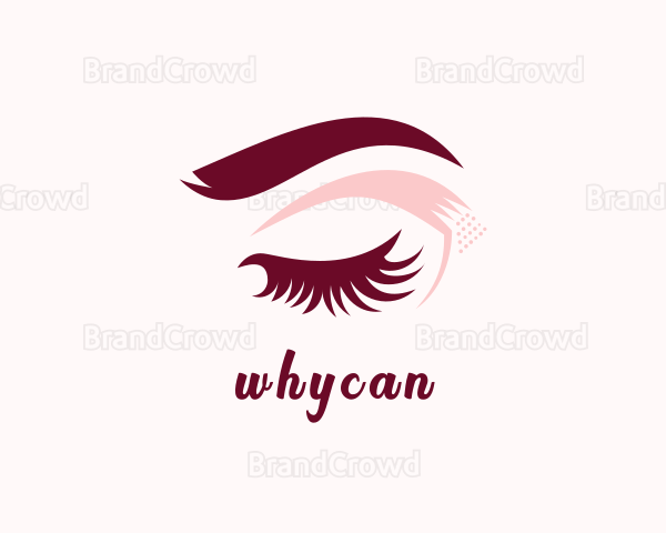 Eyelash Extension Beauty Salon Logo