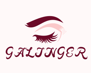 Eyelash Extension Beauty Salon Logo