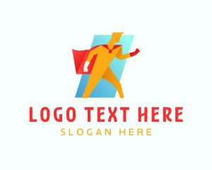 Cape - Superhero Hero Cape logo design