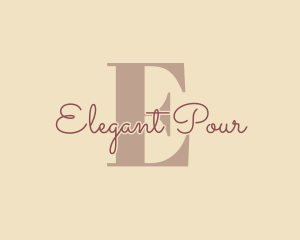 Elegant Feminine Salon logo design