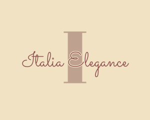 Elegant Feminine Salon logo design