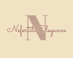 Elegant Feminine Salon logo design