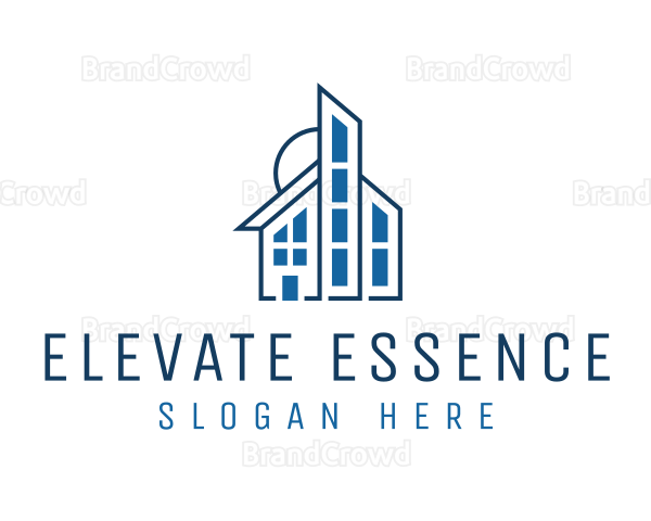 House Building Structure Logo