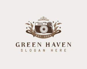 Camera Foliage Photography logo design