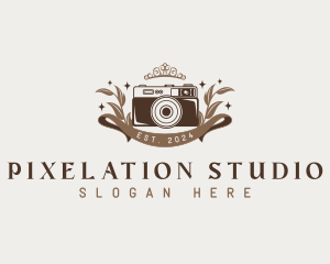 Camera Foliage Photography logo design