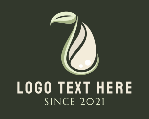 Humidifier - Organic Essence Oil logo design