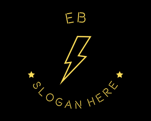 Electric Lightning Fast logo design