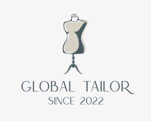 Fashion Mannequin Tailoring  logo design