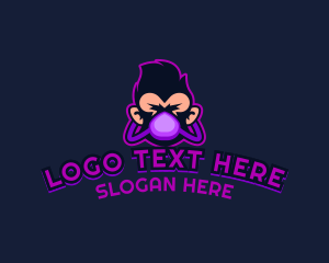 Web - Arcade Monkey Game logo design