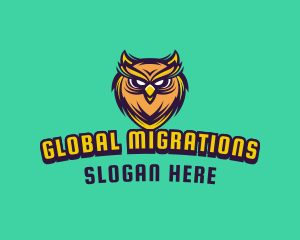 Owl Bird Avatar logo design