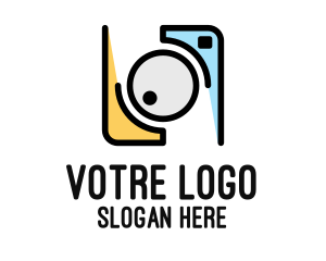Focus - Photography Camera Vlog logo design