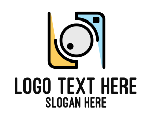 Vlog - Photography Camera Vlog logo design