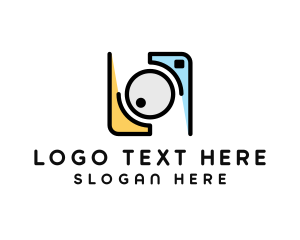 Photography Camera Vlog Logo