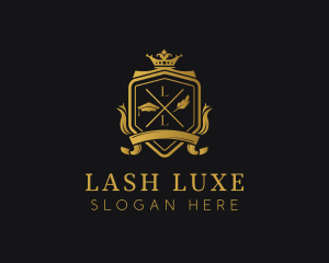 Golden Luxury Academy logo design