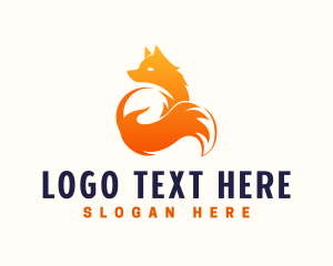 Fauna - Wild Fox Animal logo design