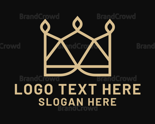 Elegant Royal Crown Logo