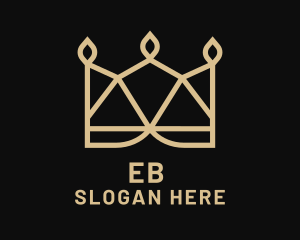 Elegant Royal Crown  Logo