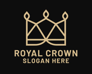 Elegant Royal Crown  logo design