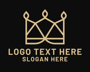 Elegant Royal Crown  Logo