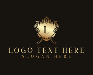 Elegant - Shield Crest Ornamental logo design
