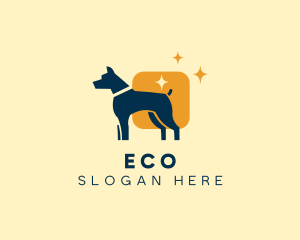 Hound - Dog Square Veterinary logo design