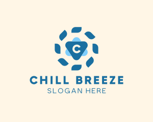 Cooling Breeze Ventilation logo design