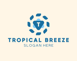 Cooling Breeze Ventilation logo design