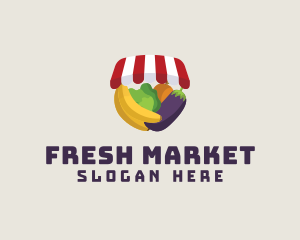 Stall - Fruit Stall Shop logo design