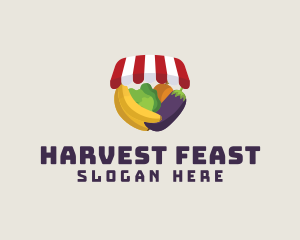 Fruit Stall Shop logo design