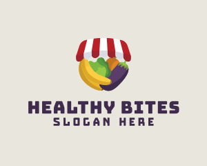 Fruit Stall Shop logo design