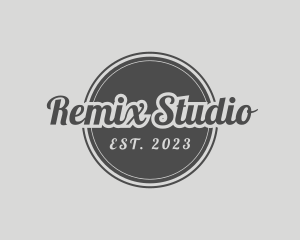 Hipster Business Studio logo design