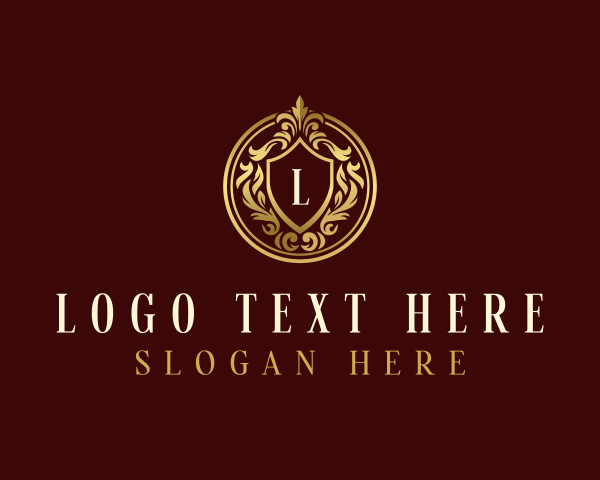 High End - Luxury Shield Boutique logo design