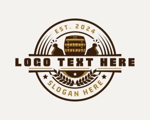 Brewery - Brewery Barrel Beverage logo design